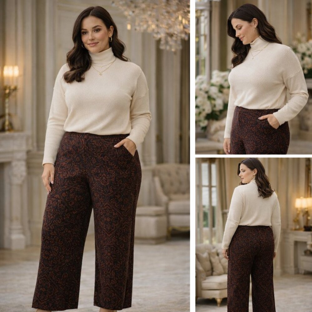 Peruvian Connection Naxos Sweater Pants | 100% Pima Cotton | Made in Peru | 3X